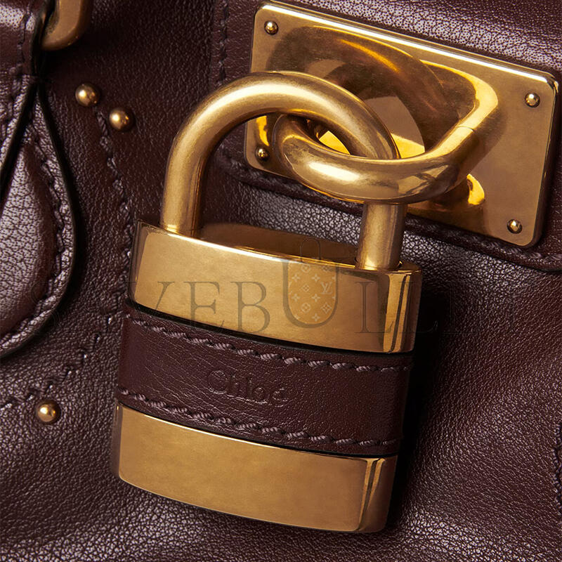Ch10É paddington bag in grained leather ch25ws802p75602 (36*18*18cm)